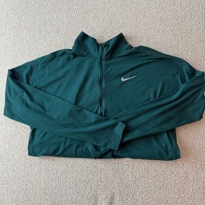 Nike Teal Quarter-Zip Pullover
